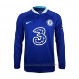 Camiseta Chelsea 1ª Manga Larga 2022-2023