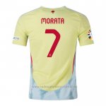 Camiseta Espana Jugador Morata 2ª 2024