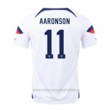 Camiseta Estados Unidos Jugador Aaronson 1ª 2022