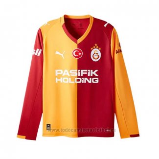 Camiseta Galatasaray 1ª Manga Larga 2025-2026