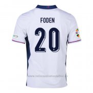 Camiseta Inglaterra Jugador Foden 1ª 2024