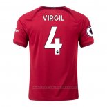Camiseta Liverpool Jugador Virgil 1ª 2022-2023