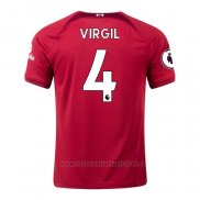 Camiseta Liverpool Jugador Virgil 1ª 2022-2023