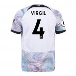 Camiseta Liverpool Jugador Virgil 2ª 2022-2023
