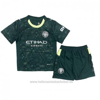 Camiseta Manchester City 4ª Nino 2025-2026