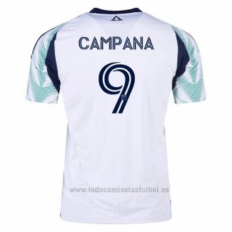 Camiseta New England Revolution Jugador Leonardo Campana 2ª 2025
