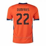 Camiseta Paises Bajos Jugador Dumfries 1ª 2024-2025