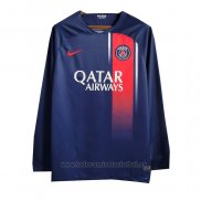 Camiseta Paris Saint-Germain 1ª Manga Larga 2023-2024