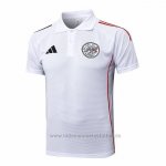 Camiseta Polo del Ajax 2025-2026 Blanco