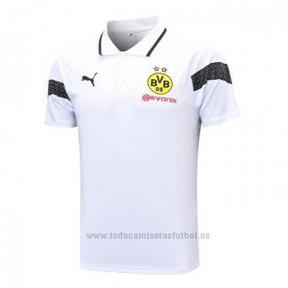 Camiseta Polo del Borussia Dortmund 2023-2024 Blanco