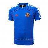 Camiseta Polo del Manchester United 2025-2026 Azul