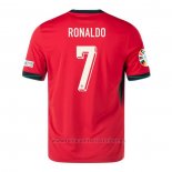 Camiseta Portugal Jugador Ronaldo 1ª 2024