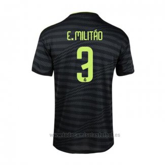 Camiseta Real Madrid Jugador E.Militao 3ª 2022-2023