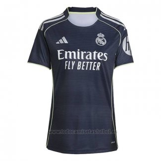 Camiseta Real Madrid 2ª Mujer 2025-2026