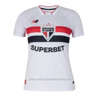 Camiseta Sao Paulo 1ª Mujer 2026