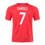 Camiseta Suiza Jugador Embolo 1ª 2022