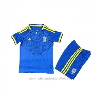 Camiseta Ucrania 2ª Nino 2026