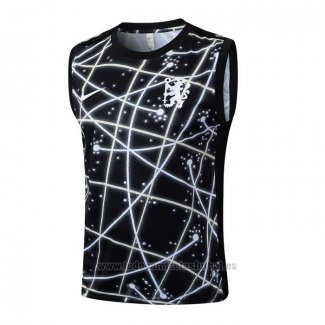Camiseta de Entrenamiento Chelsea Sin Mangas 2025-2026 Negro