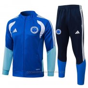 Chandal de Chaqueta del Cruzeiro Nino 2025-2026 Azul