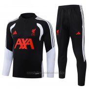 Chandal de Sudadera del Liverpool Nino 2026-2027 Negro