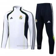 Chandal de Sudadera del Real Madrid Nino 2025-2026 Blanco