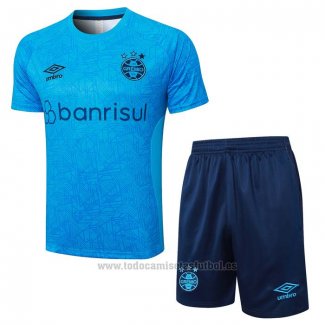 Chandal del Gremio Manga Corta 2024-2025 Azul - Pantalon Corto