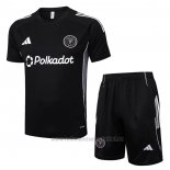 Chandal del Inter Miami Manga Corta 2025-2026 Negro - Pantalon Corto
