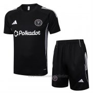 Chandal del Inter Miami Manga Corta 2025-2026 Negro - Pantalon Corto