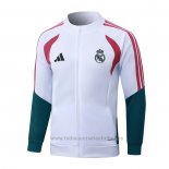 Chaqueta del Real Madrid 2026-2027 Blanco Rojo