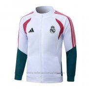 Chaqueta del Real Madrid 2026-2027 Blanco Rojo