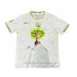 Camiseta Brasil Jesus 2025 Blanco Tailandia