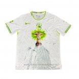 Camiseta Brasil Jesus 2025 Blanco Tailandia