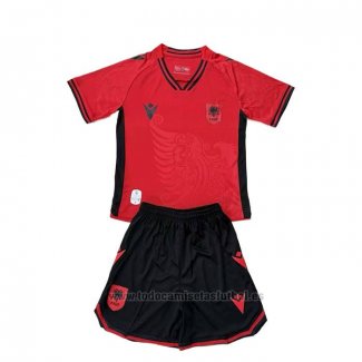 Camiseta Albania 1ª Nino 2025-2026
