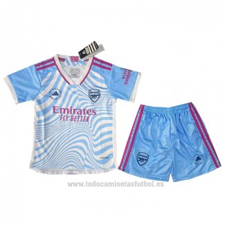 Camiseta Arsenal WFC 2ª Nino 2023-2024