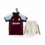 Camiseta Aston Villa 1ª Nino 2025-2026