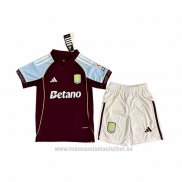 Camiseta Aston Villa 1ª Nino 2025-2026