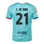 Camiseta Barcelona Jugador F.De Jong 3ª 2023-2024