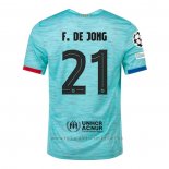 Camiseta Barcelona Jugador F.De Jong 3ª 2022-2023