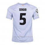 Camiseta Barcelona Jugador Sergio 3ª 2022-2023