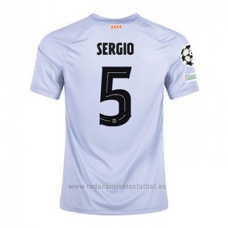 Camiseta Barcelona Jugador Sergio 3ª 2022-2023
