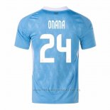 Camiseta Belgica Jugador Onana 2ª 2024