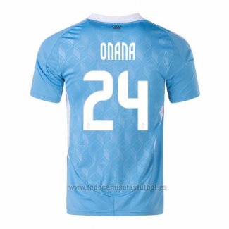Camiseta Belgica Jugador Onana 2ª 2024