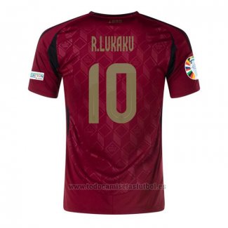 Camiseta Belgica Jugador R.Lukaku 1ª 2024