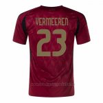 Camiseta Belgica Jugador Vermeeren 1ª 2024