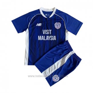 Camiseta Cardiff City 1ª Nino 2023-2024