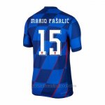 Camiseta Croacia Jugador Mario Pasalic 2ª 2024