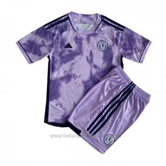 Camiseta Escocia 2ª Nino 2023