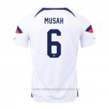 Camiseta Estados Unidos Jugador Musah 1ª 2022