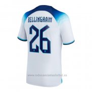 Camiseta Inglaterra Jugador Bellingham 1ª 2022
