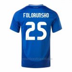 Camiseta Italia Jugador Folorunsho 1ª 2024-2025
